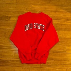 Ohio State Red Crewneck Sweatshirt